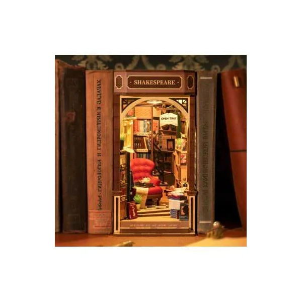 Maquette Bookstore Shakespeare Book Nook - Rolife - Rolife