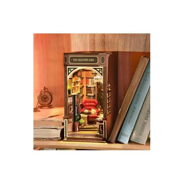 Maquette Bookstore Shakespeare Book Nook - Rolife - Rolife