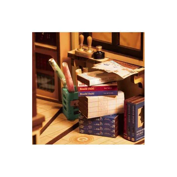 Maquette Bookstore Shakespeare Book Nook - Rolife - Rolife