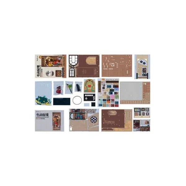 Maquette Bookstore Shakespeare Book Nook - Rolife - Rolife