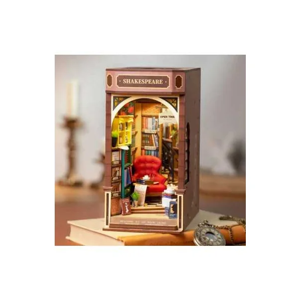 Maquette Bookstore Shakespeare Book Nook - Rolife - Rolife