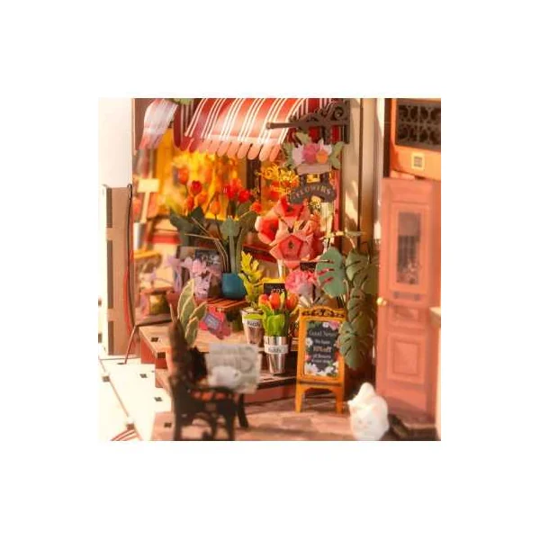 Maquette Floral Corner Book Nook - Rolife