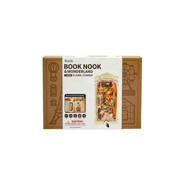 Maquette Floral Corner Book Nook - Rolife