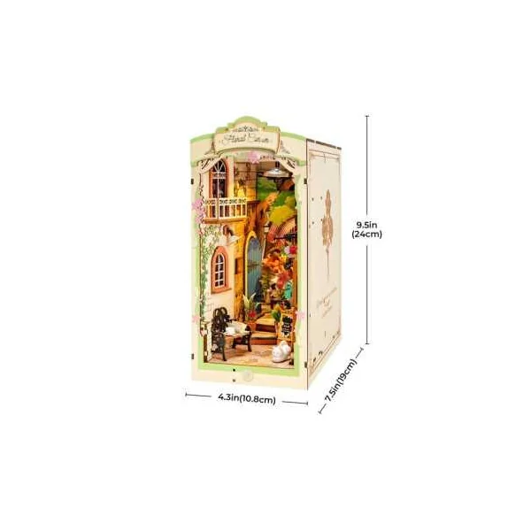 Maquette Floral Corner Book Nook - Rolife