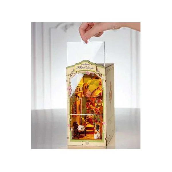 Maquette Floral Corner Book Nook - Rolife