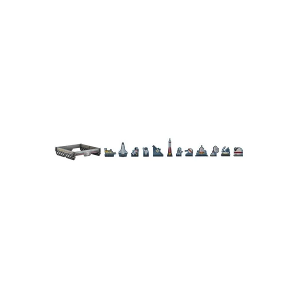 Maquette La fusée spatiale 3D - Sassi