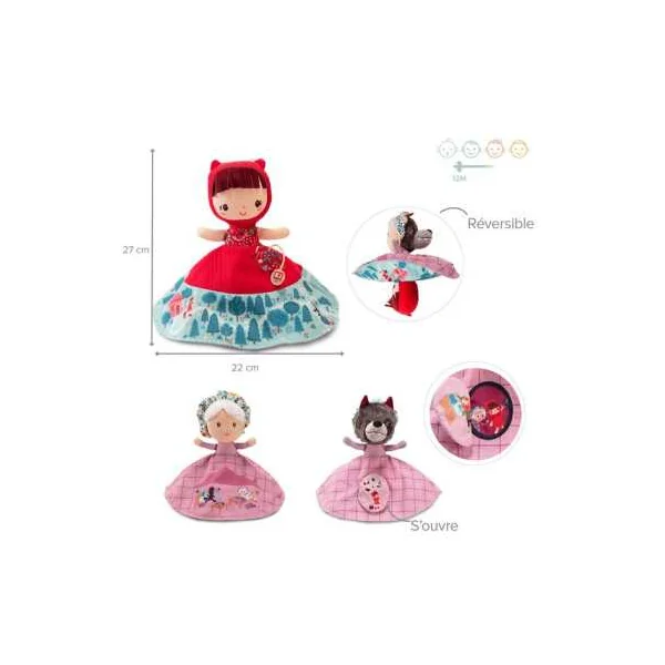 Marionnette réversible Chaperon rouge - Lilliputiens