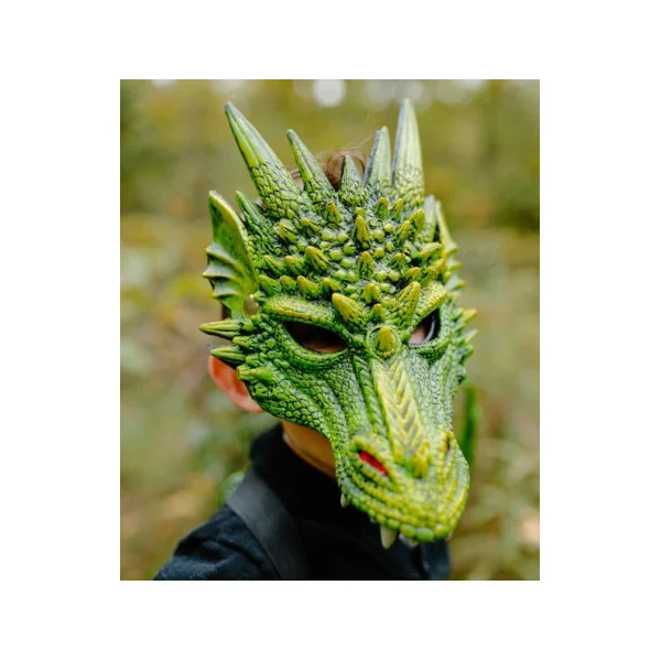 Masque de dragon vert - Great Pretenders