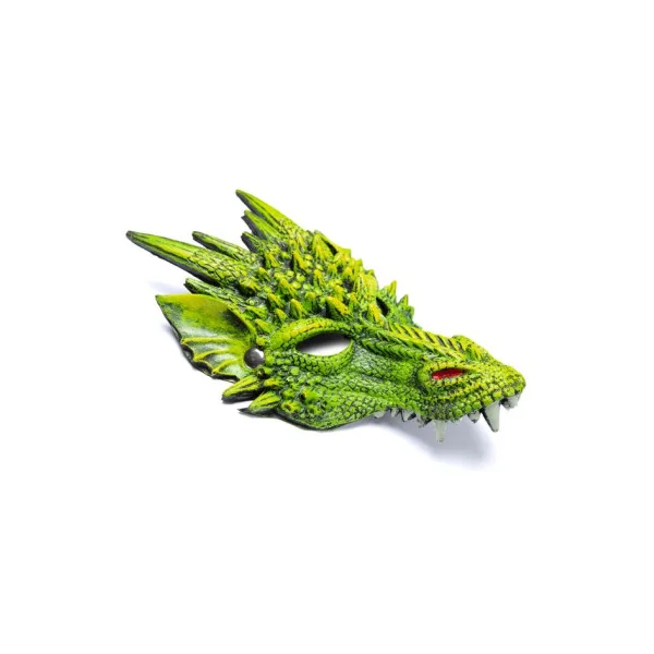 Masque de dragon vert - Great Pretenders