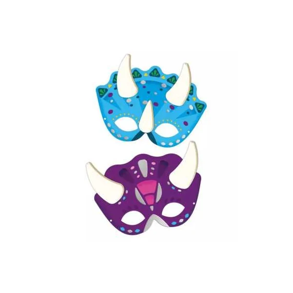 Masques et tatoos dino - Auzou