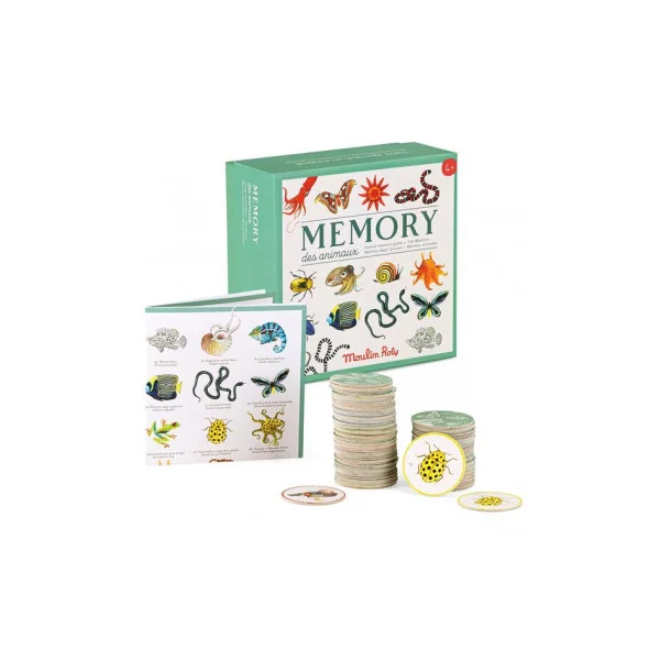 Memory des animaux Tout autour du monde - Moulin Roty