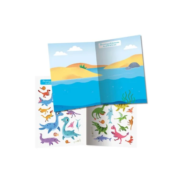 Mes 250 Autocollants Dinosaures - Auzou