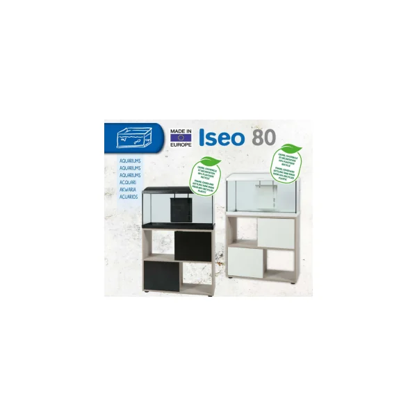 MEUBLE POUR AQUARIUM TREND ISEO 80 NOIR