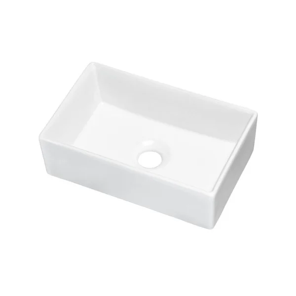 Meuble Vasque Chêne et Noir 50 x 40 70 cm Meuble avec Lavabo Rectangulaire