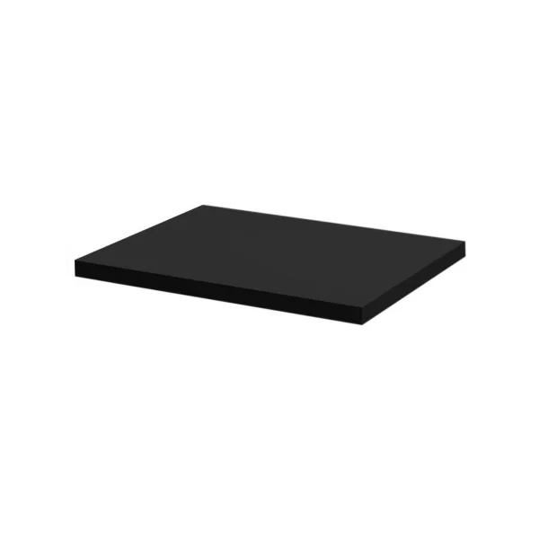 Meuble Vasque Chêne et Noir 50 x 40 70 cm Meuble avec Lavabo Rectangulaire