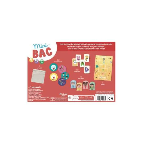 Mini Bac - Auzou