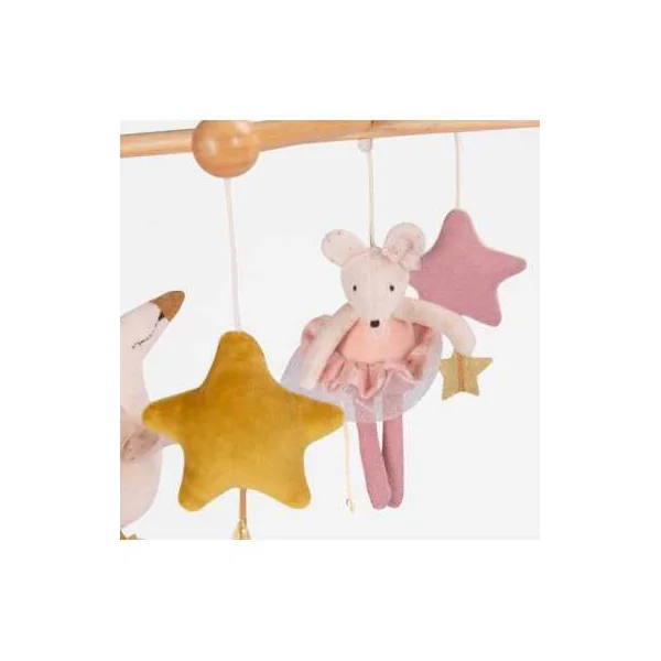 Mobile musical croisillon La petite école de danse - Moulin Roty