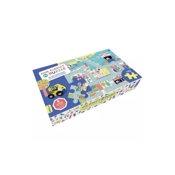 Mon circuit en puzzle - Auzou