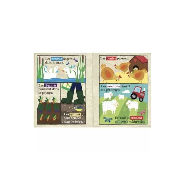 Mon petit journal animaux de la ferme - Crinkly