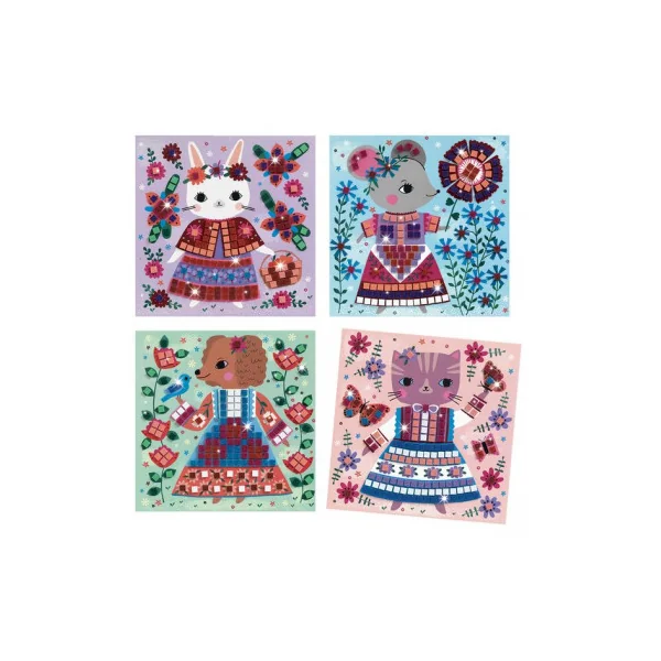 Mosaïques Lovely pets - Djeco