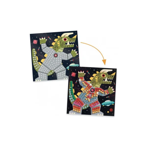 Mosaïques Space battle - Djeco