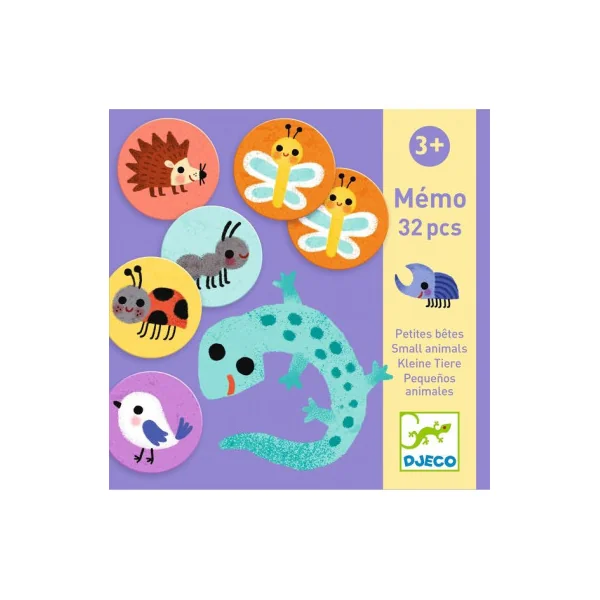 Mémo Petites bêtes - Djeco