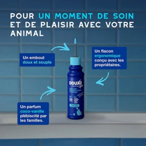 Nettoyant oreilles hypoallergénique chien & chat 120 ml