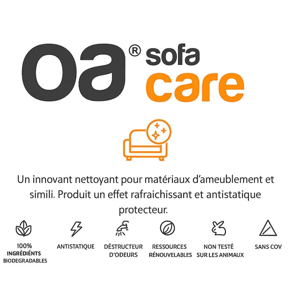 Nettoyant pour tissus d'ameublement OA Sofa-Care - 250 ml