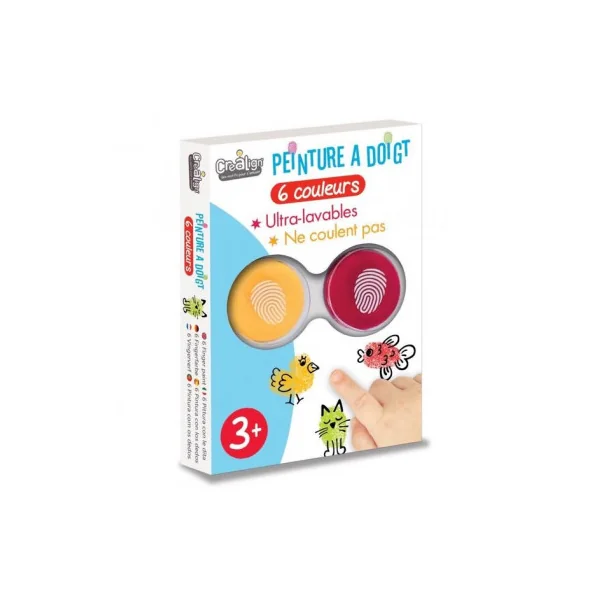 Pack 6 encreurs à doigt - CréaLign'