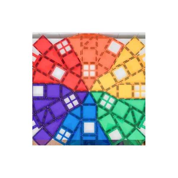 Pack créatif arc en ciel 102 pièces - Connetix