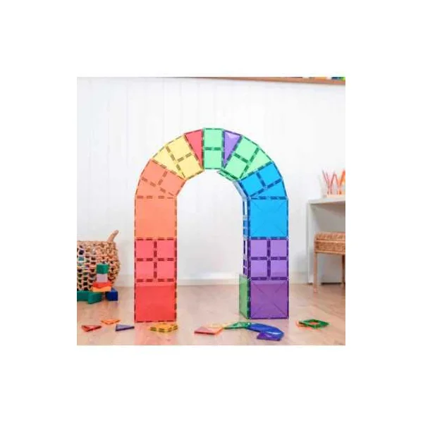 Pack de démarrage arc en ciel 60 pièces - Connetix