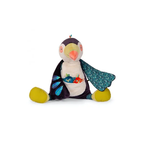 Pakou le toucan géant d'activités - Moulin Roty
