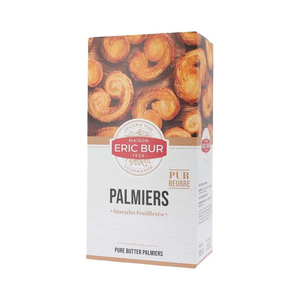 Palmiers au beurre, Eric Bur (100 g)
