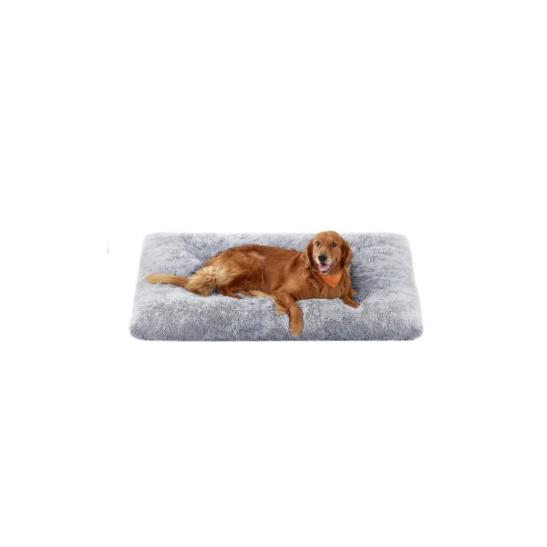 Panier pour Chien 140 x 100 cm Lavable Gris Ombré Sofa pour Animaux