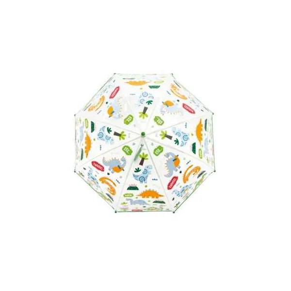 Parapluie dinosaures transparent et magique - Little L