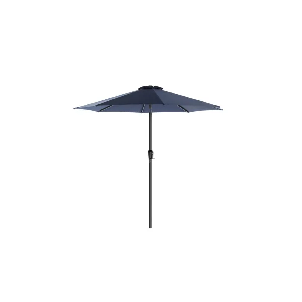 Parasol de jardin Bleu Marine Ø 300 cm UV50+ Octogonal Toile Polyester Inclinable pour Extérieur Terrasse Jardin Balcon