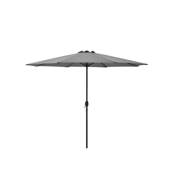 Parasol de Jardin Résistant 300 x 230 cm Gris