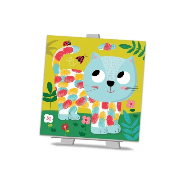 Peinture au doigt adorables compagnons - CréaLign'