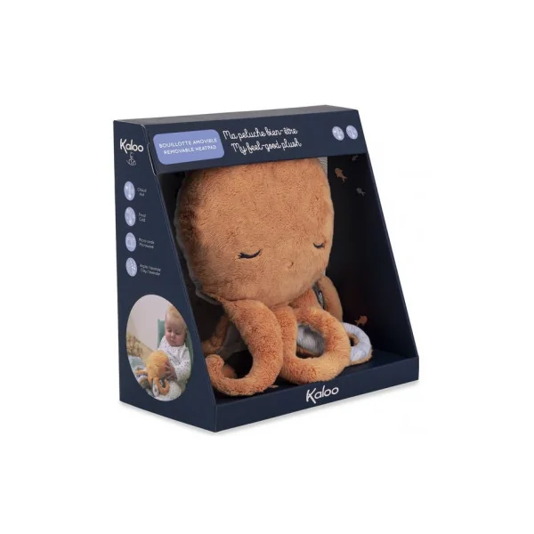 Peluche bien-être poulpe Petit calme - Kaloo