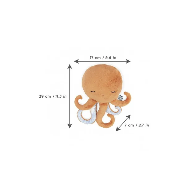 Peluche bien-être poulpe Petit calme - Kaloo