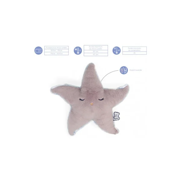 Peluche bien-être étoile de mer Petit calme - Kaloo