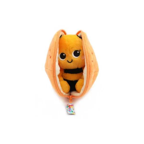 Peluche Buzzet l'abeille mandarine - Flipetz by Déglingos