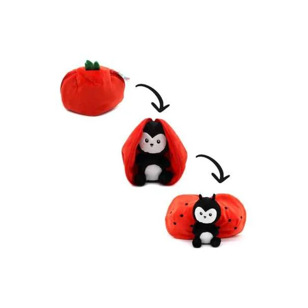Peluche Comet la coccinelle tomate - Flipetz by Déglingos