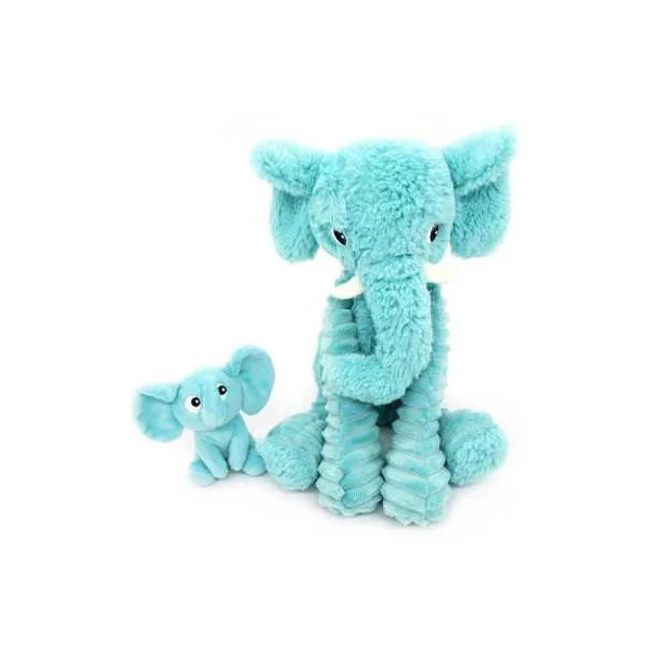 Peluche Dimoitou l'éléphant aqua - Les Ptipotos by Déglingos
