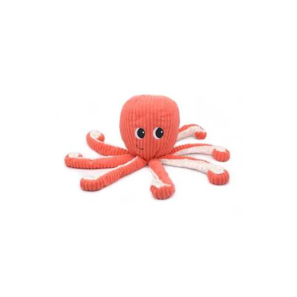 Peluche Filou la pieuvre corail - Les Ptipotos by Déglingos