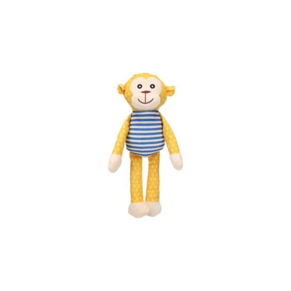 PELUCHE GRILLA SINGE JAUNE
