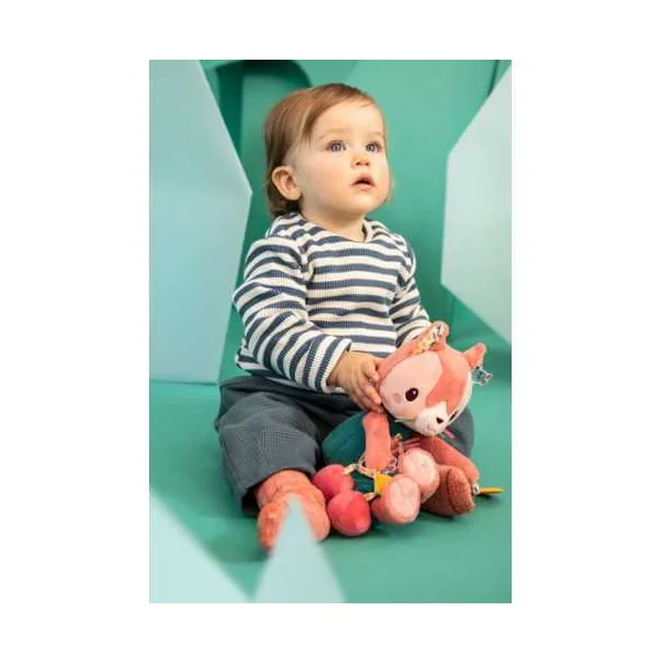 Peluche Jeanne chat multi-activités - Lilliputiens