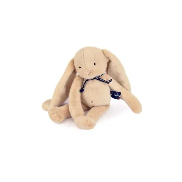 Peluche Lapin Méloé 37 cm beige - Maïlou Tradition