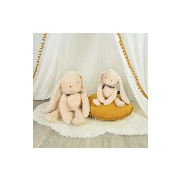 Peluche Lapin Méloé 37 cm beige - Maïlou Tradition