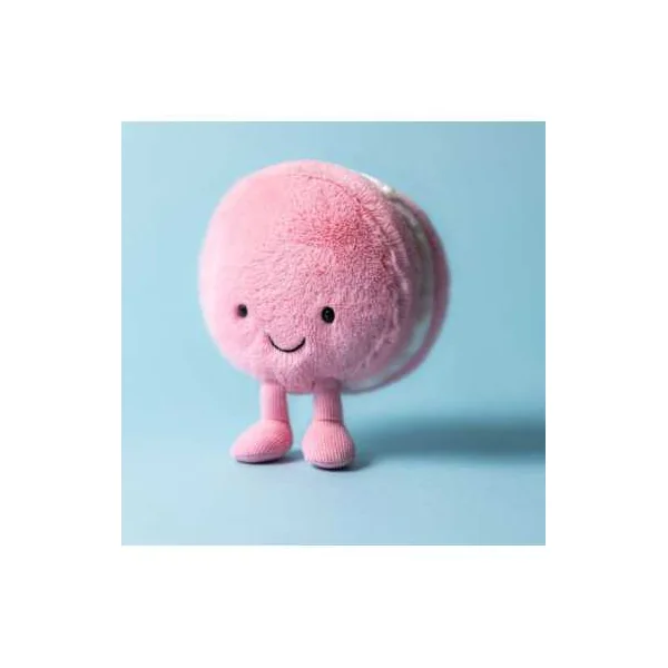 Peluche Mia le macaron à la framboise - Jellycat